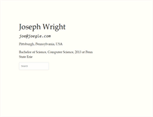 Tablet Screenshot of joegle.com
